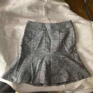 Banana republic silver skirt